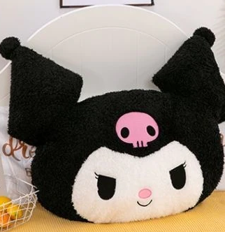 Kuromi & My Melody Pillow-Luxandluxy