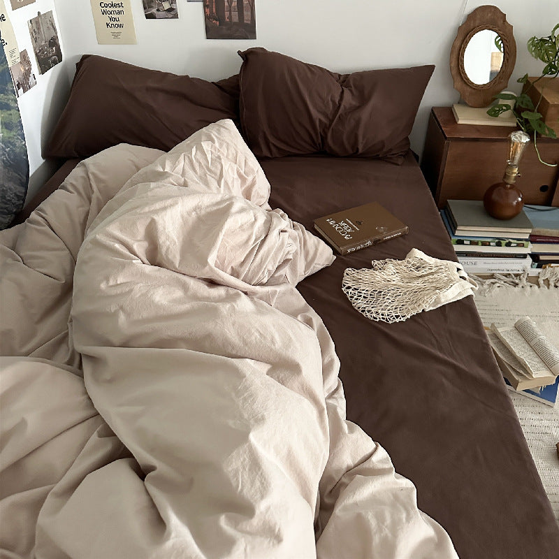 Latte Bedding Set-Luxandluxy