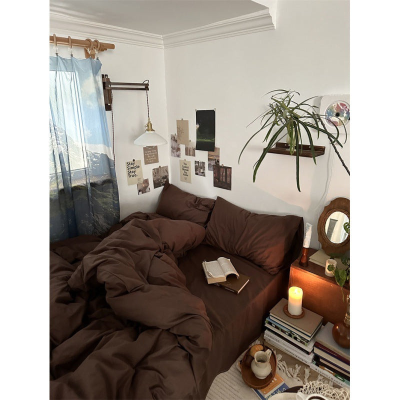 Latte Bedding Set-Luxandluxy