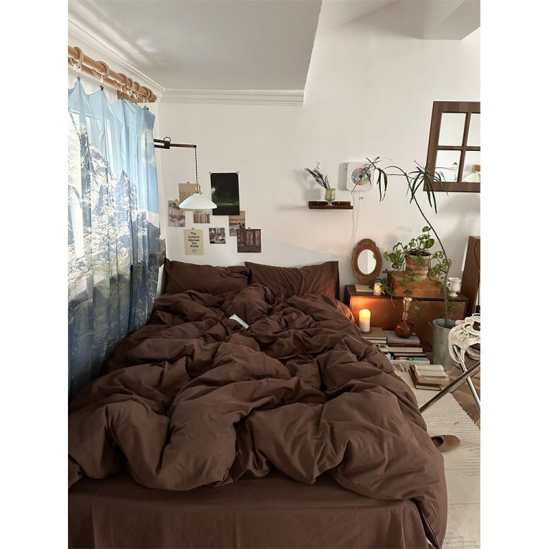 Latte Bedding Set-Luxandluxy