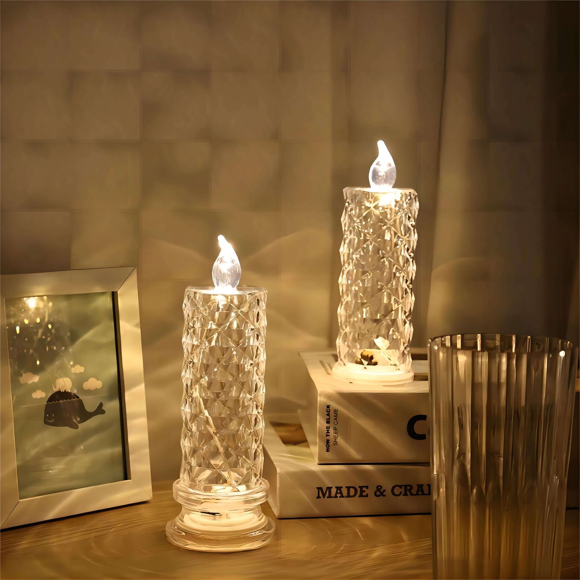 LED Candle Shaped Lamp-Luxandluxy