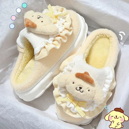 Lovely Sanrio Slippers-Luxandluxy