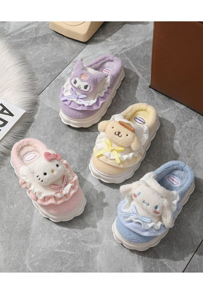 Lovely Sanrio Slippers-Luxandluxy