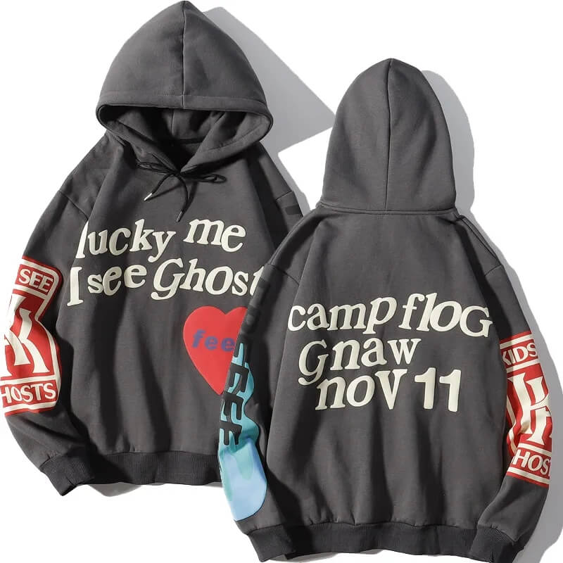 Lucky Me I See Ghosts Hoodie & Sweatshirt-Luxandluxy