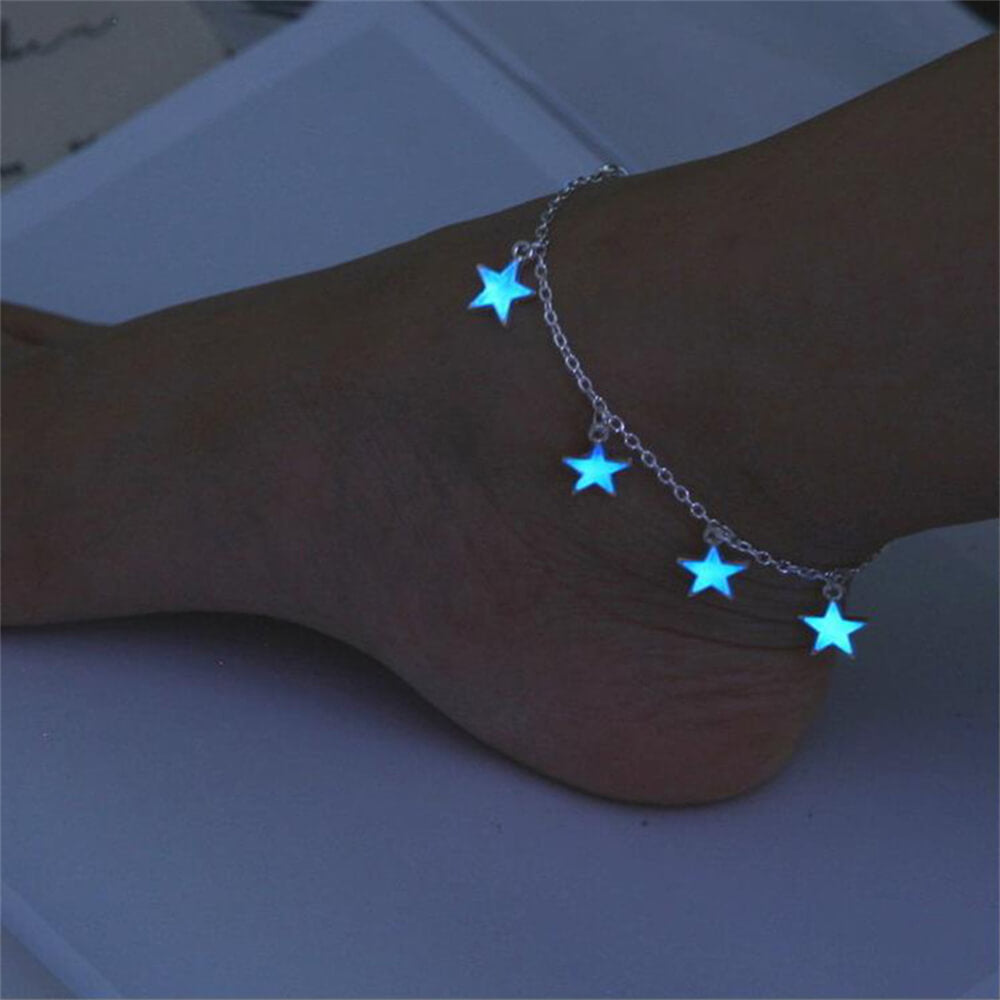 Luminous Glow In The Dark Anklets-Luxandluxy