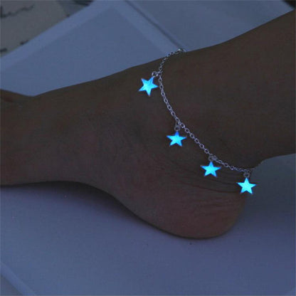 Luminous Glow In The Dark Anklets-Luxandluxy