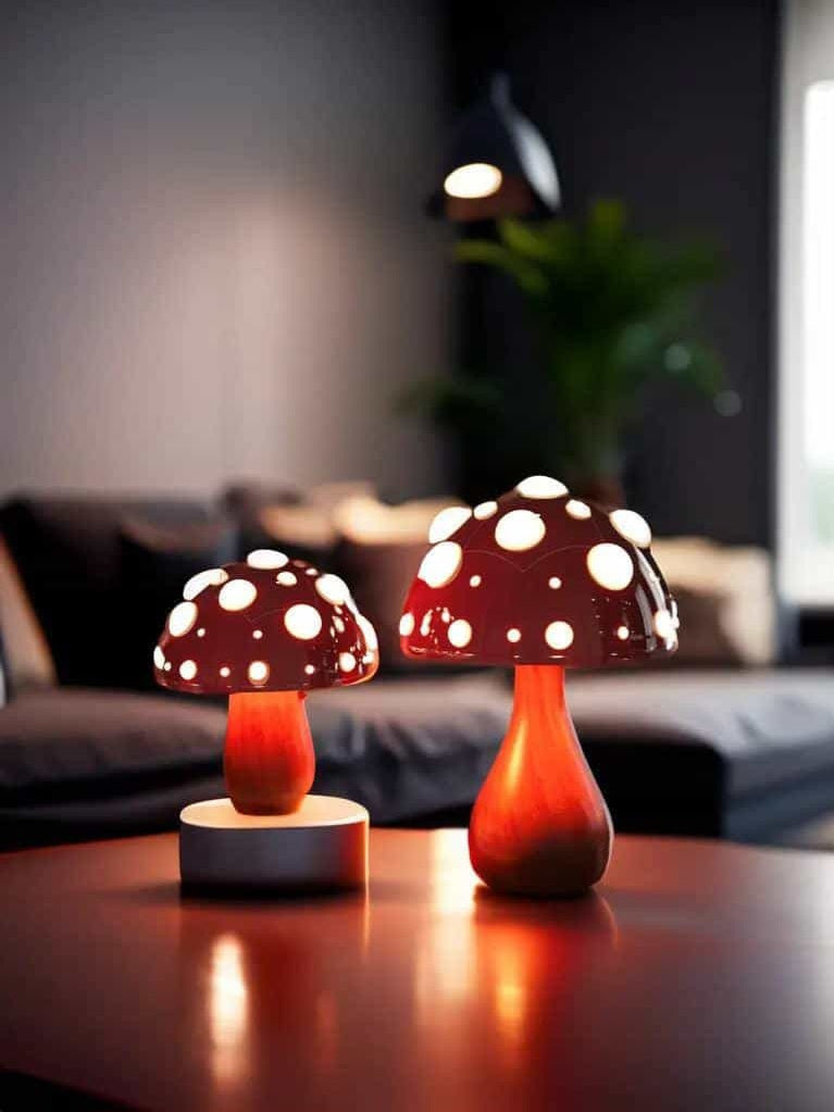 Mushroom Table Lamp