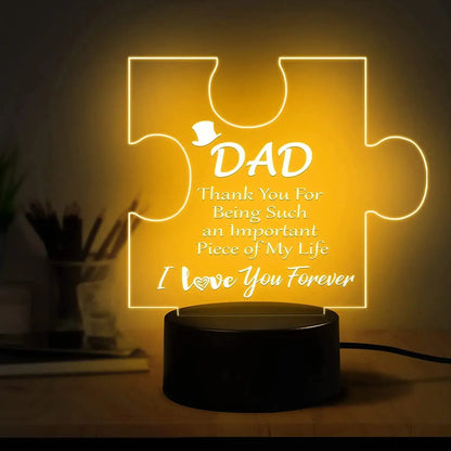 Message Gift Night Lamp-Luxandluxy