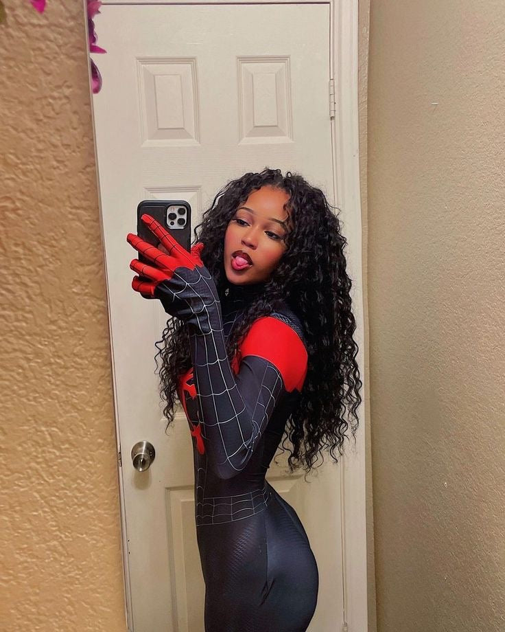 Miles Morales Bodysuit Cosplay Costume-Luxandluxy