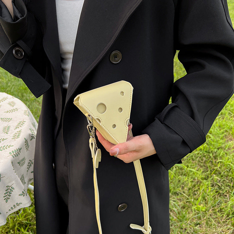 Mini Cheese Shaped Bag-Luxandluxy