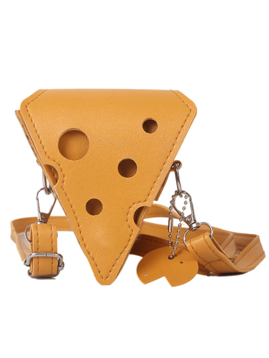 Mini Cheese Shaped Bag-Luxandluxy