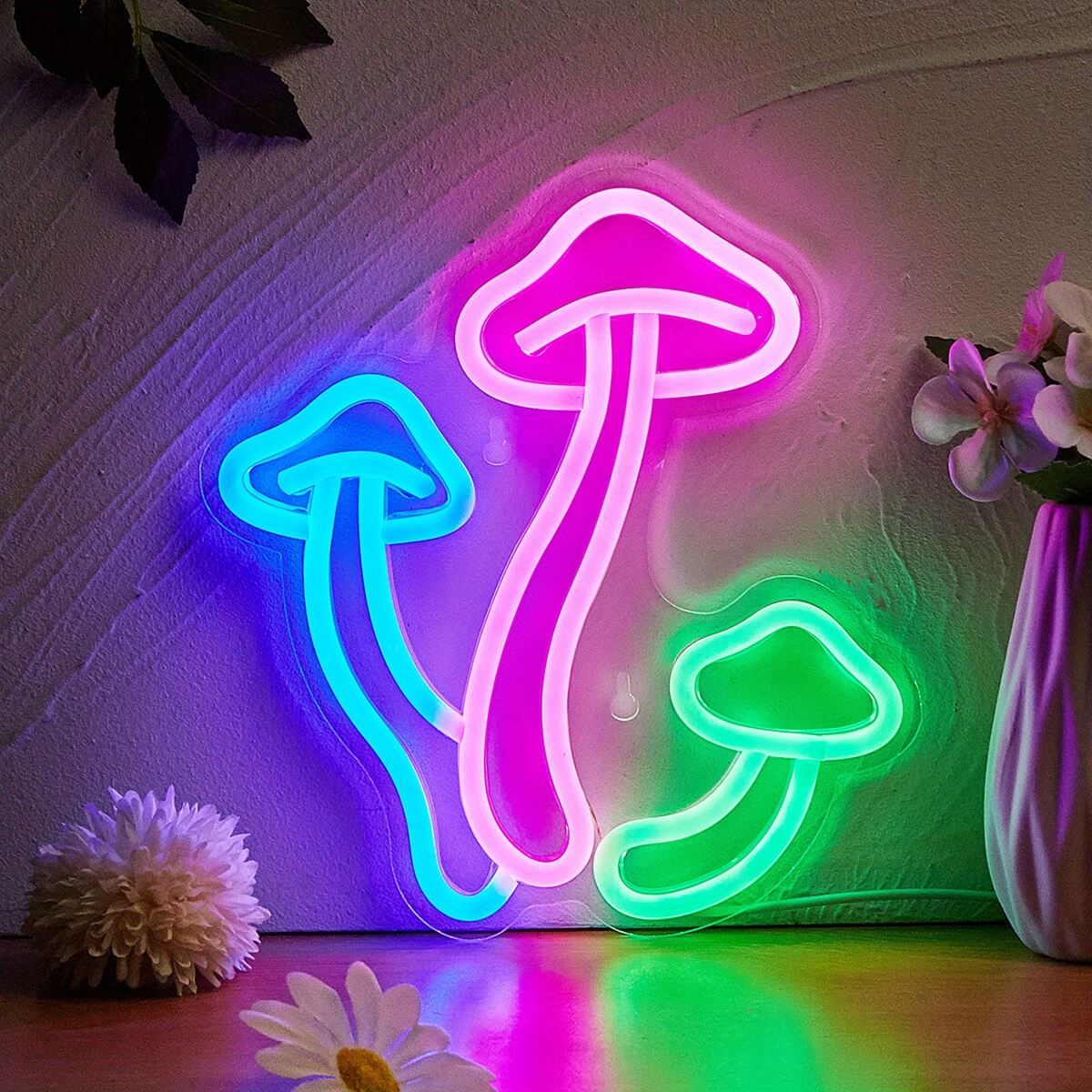 Mushroom Neon Sign Light-Luxandluxy