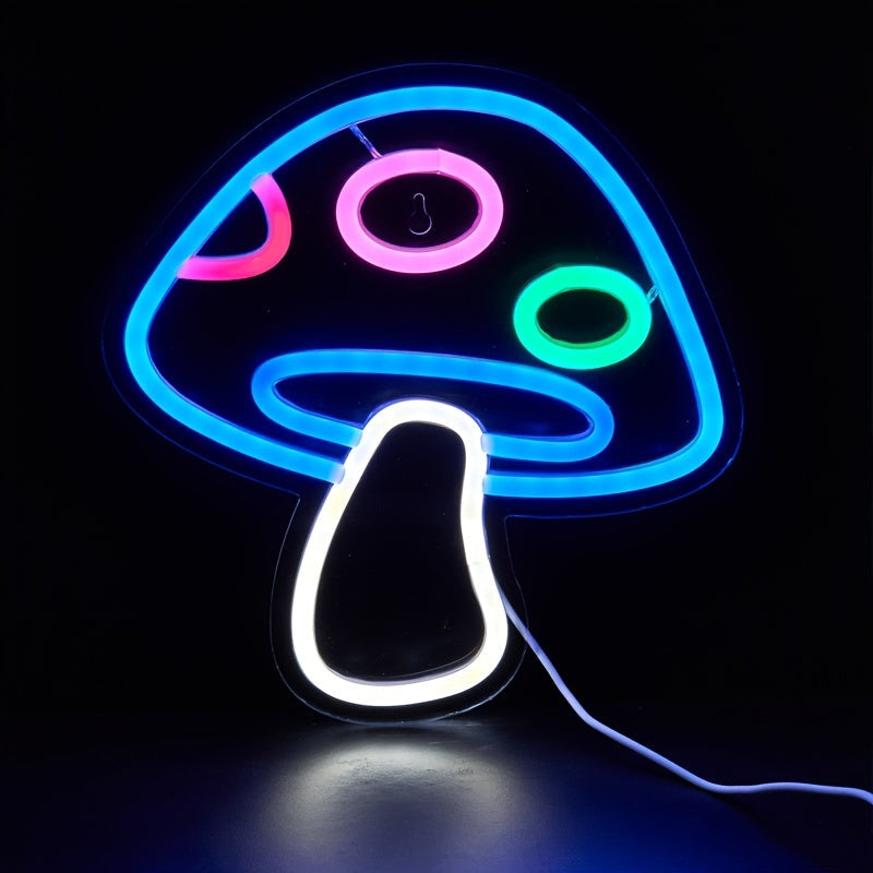 Mushroom Neon Sign Light-Luxandluxy