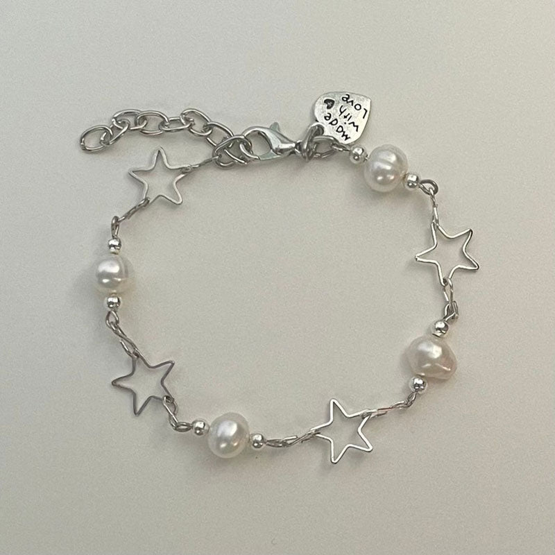 Pearly Angel Wings Star Bracelets-Luxandluxy