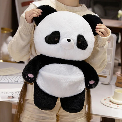 Plush Panda Backpack-Luxandluxy