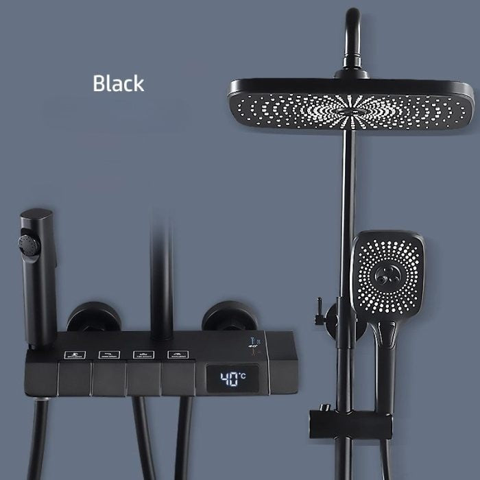 Rainfall Digital Shower Set-Luxandluxy