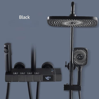 Rainfall Digital Shower Set-Luxandluxy