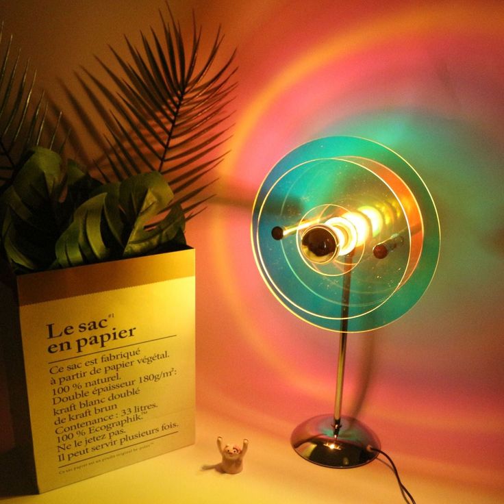 Retro Aura Projector Lamp-Luxandluxy