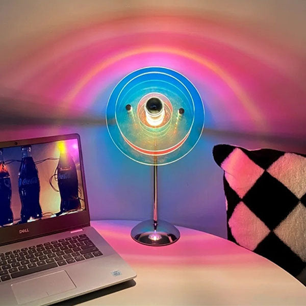 Retro Aura Projector Lamp-Luxandluxy