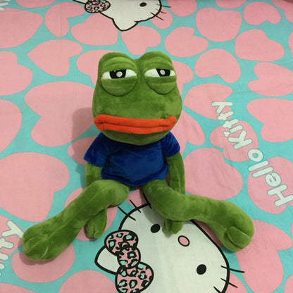 Sad Pepe Frog Plush-Luxandluxy