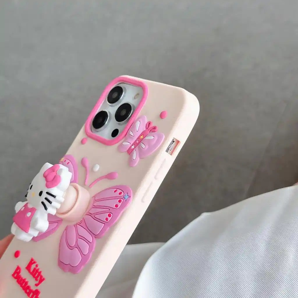 'Hello Kitty Butterfly' iPhone Case