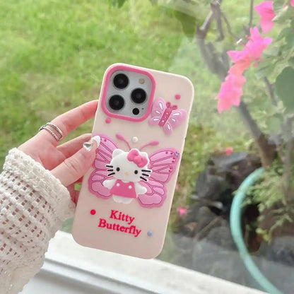 'Hello Kitty Butterfly' iPhone Case