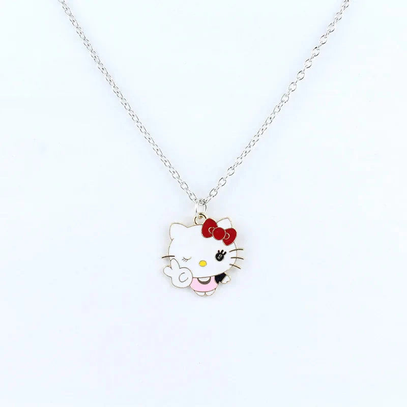 Sanrio Charm Chain Necklace-Luxandluxy