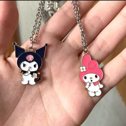 Sanrio Charm Chain Necklace-Luxandluxy