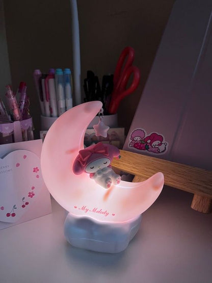 Sanrio Crescent Moon Lamp-Luxandluxy