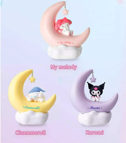 Sanrio Crescent Moon Lamp-Luxandluxy