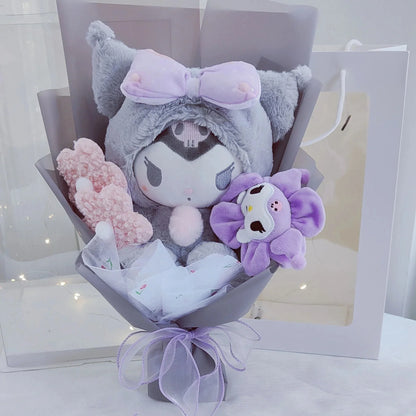 Sanrio Flower Plushie Bouquet-Luxandluxy