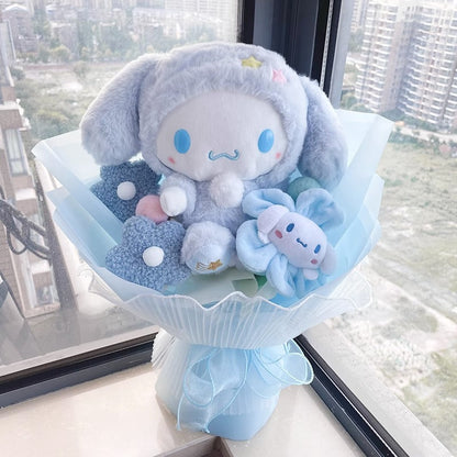 Sanrio Flower Plushie Bouquet-Luxandluxy