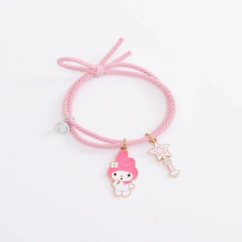 Sanrio Friendship Magnetic Bracelets-Luxandluxy