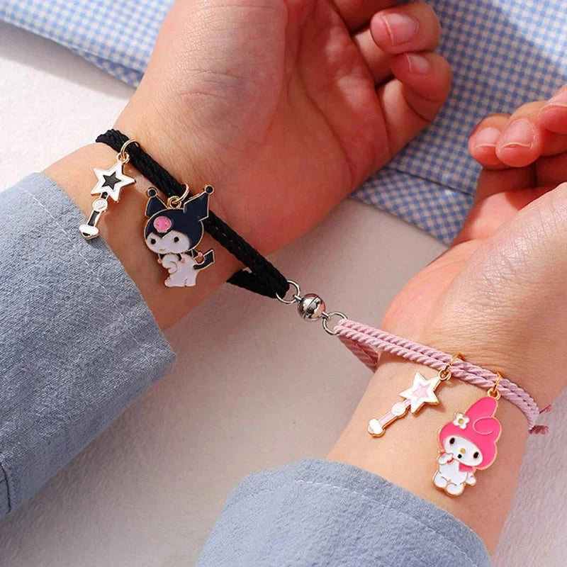 Sanrio Friendship Magnetic Bracelets-Luxandluxy