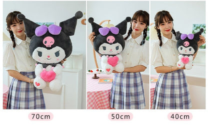 Sanrio Holding Heart Plushies-Luxandluxy