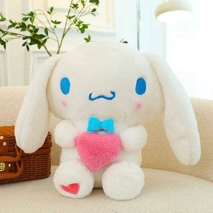 Sanrio Holding Heart Plushies-Luxandluxy