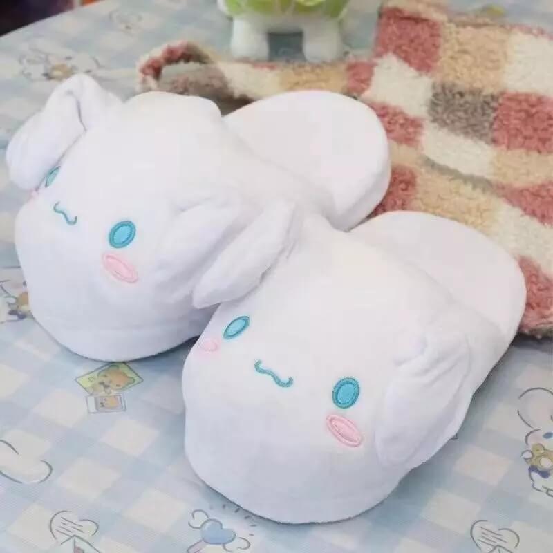 Sanrio Moving Ear Slippers-Luxandluxy