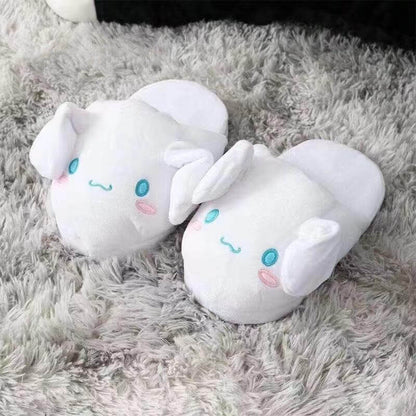 Sanrio Moving Ear Slippers-Luxandluxy