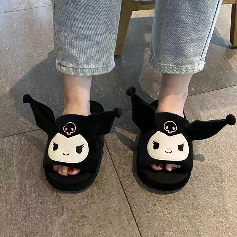 Sanrio Moving Ear Slippers-Luxandluxy