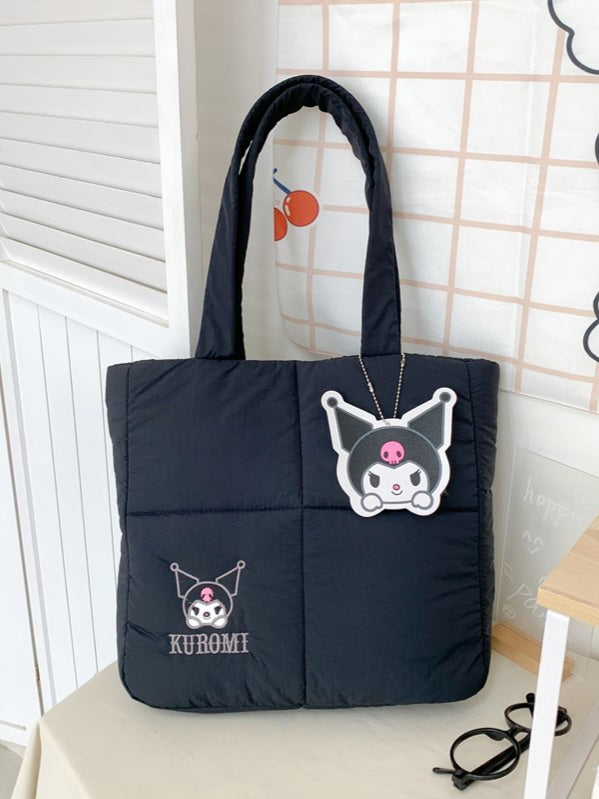 Sanrio Puffer Tote Bag-Luxandluxy