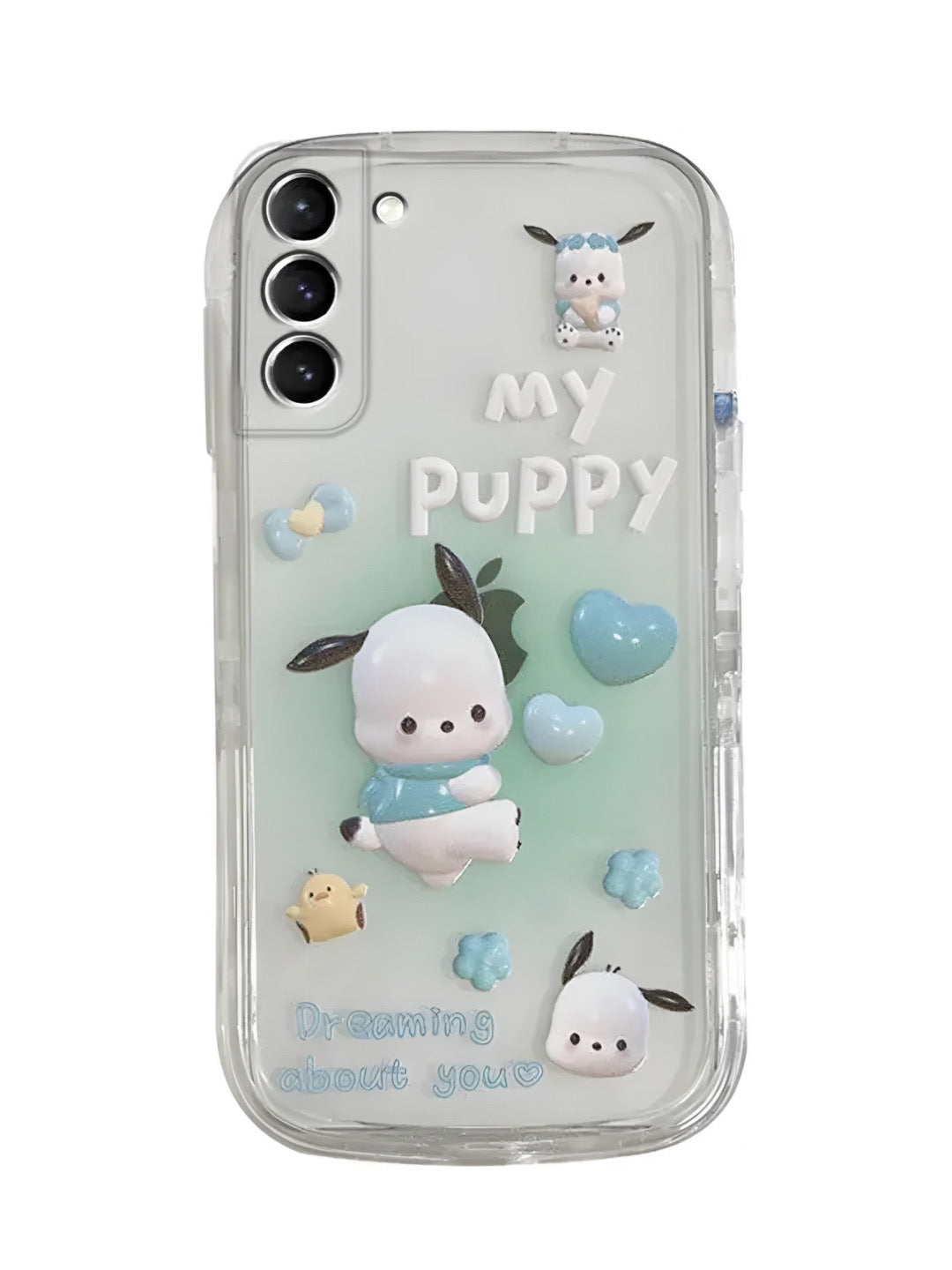 Sanrio Samsung Phone Case & Charm Strap-Luxandluxy