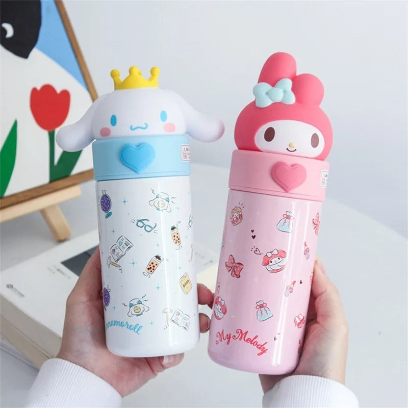 Sanrio Thermos Water Bottle-Luxandluxy