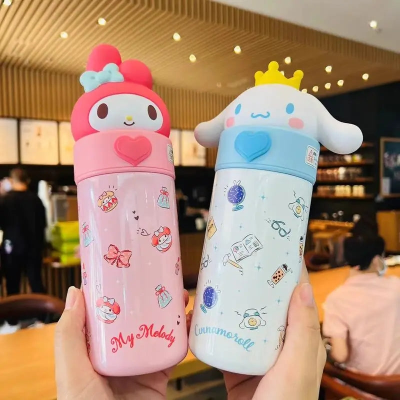 Sanrio Thermos Water Bottle-Luxandluxy