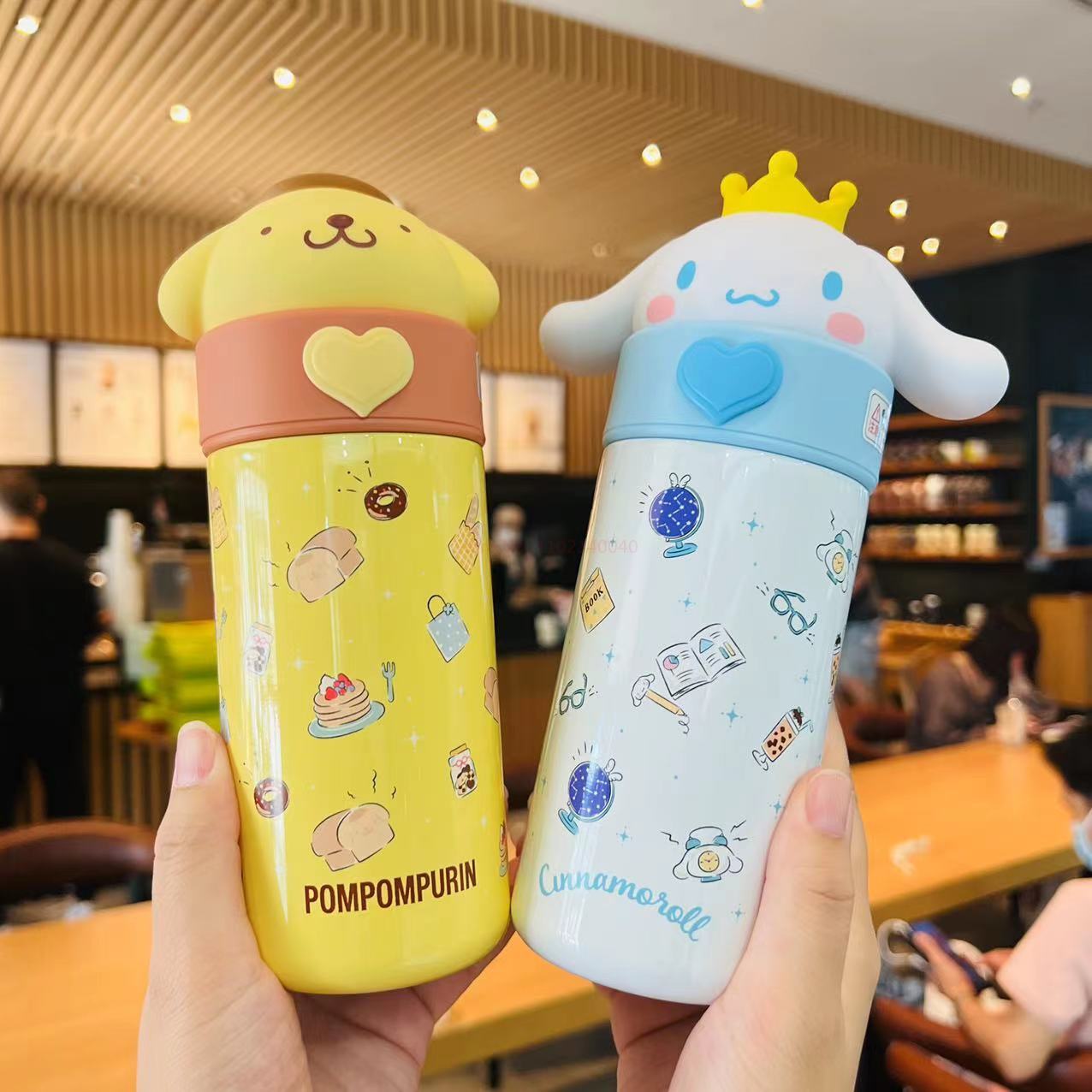 Sanrio Thermos Water Bottle-Luxandluxy