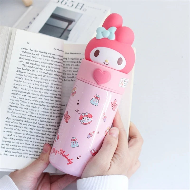 Sanrio Thermos Water Bottle-Luxandluxy