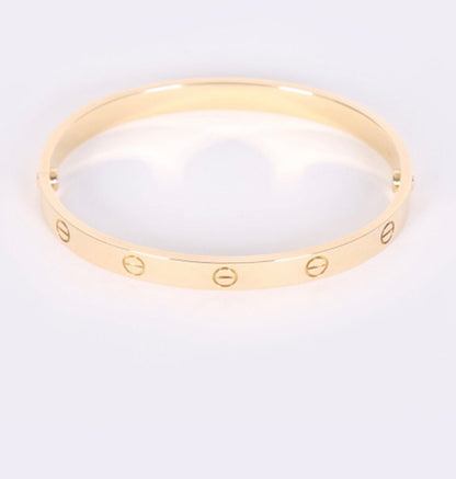 Screw Cuff Bangle Love Bracelet-Luxandluxy