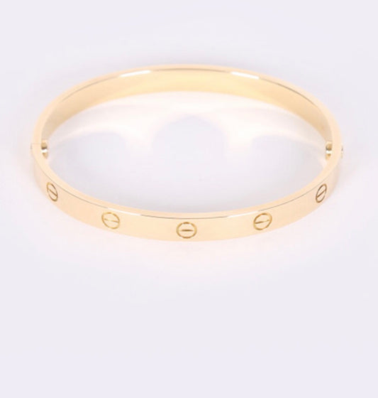 Screw Cuff Bangle Love Bracelet-Luxandluxy