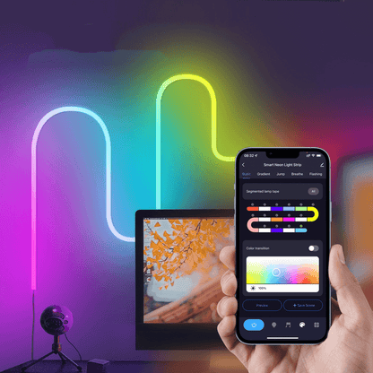 Smart Neon Strip Light-Luxandluxy