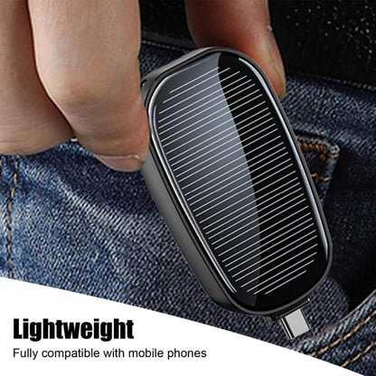 Solar Keychain Powerbank-Luxandluxy