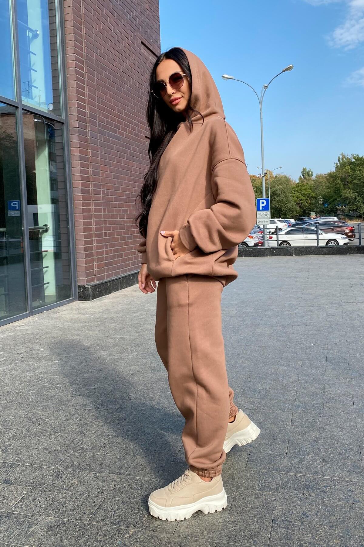 Solid Color Hoodie Outfit-Luxandluxy